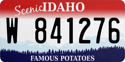 ID license plate W841276