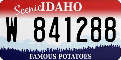 ID license plate W841288