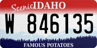 ID license plate W846135
