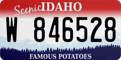 ID license plate W846528