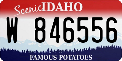ID license plate W846556