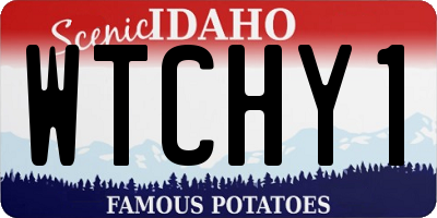 ID license plate WTCHY1