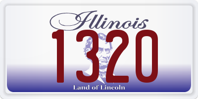 IL license plate 1320