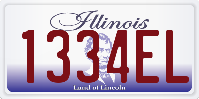 IL license plate 1334EL