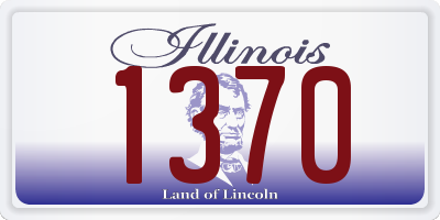 IL license plate 1370