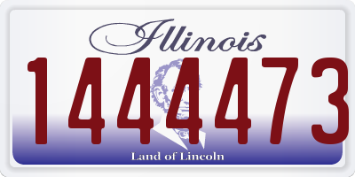 IL license plate 1444473