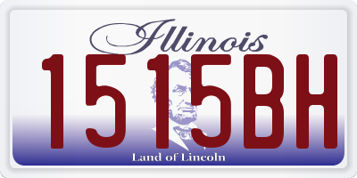 IL license plate 1515BH