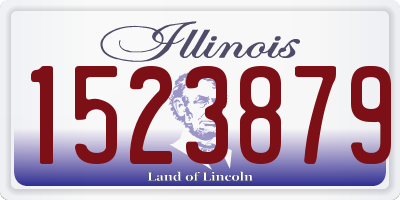 IL license plate 1523879