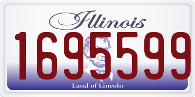 IL license plate 1695599