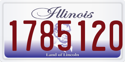 IL license plate 1785120