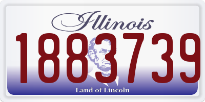 IL license plate 1883739