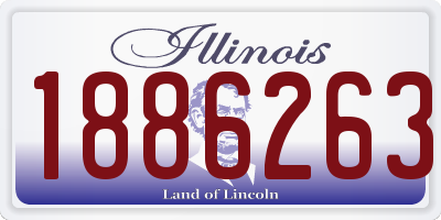 IL license plate 1886263