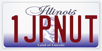 IL license plate 1JPNUT