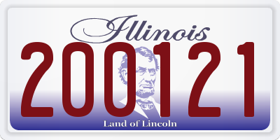 IL license plate 200121