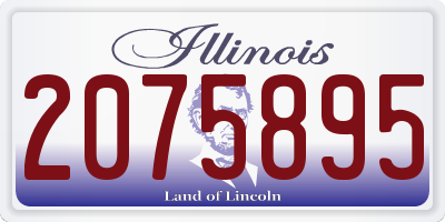 IL license plate 2075895