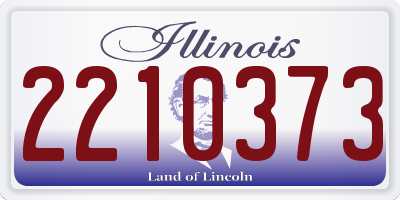 IL license plate 2210373