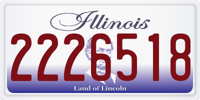 IL license plate 2226518