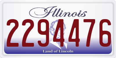 IL license plate 2294476