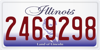 IL license plate 2469298