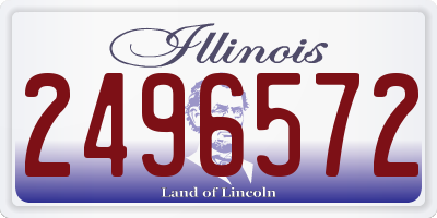 IL license plate 2496572