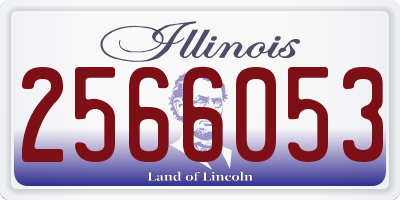 IL license plate 2566053