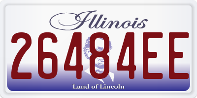 IL license plate 26484EE