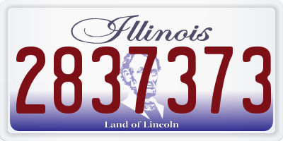 IL license plate 2837373