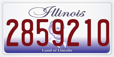 IL license plate 2859210