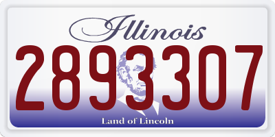 IL license plate 2893307