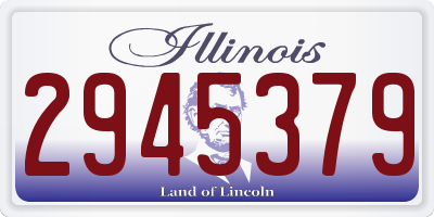 IL license plate 2945379