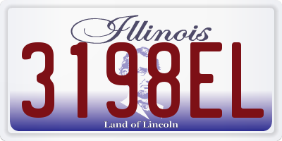 IL license plate 3198EL