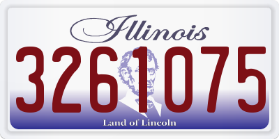 IL license plate 3261075