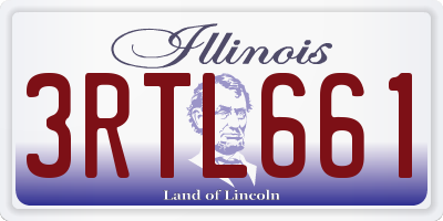 IL license plate 3RTL661