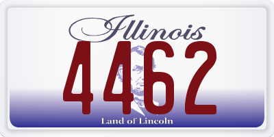 IL license plate 4462