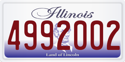 IL license plate 4992002