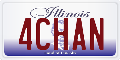 IL license plate 4CHAN