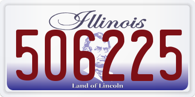 IL license plate 506225