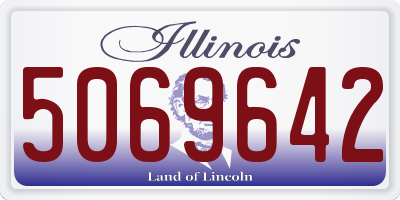 IL license plate 5069642