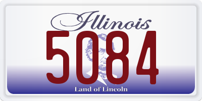 IL license plate 5084