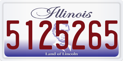 IL license plate 5125265