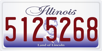 IL license plate 5125268