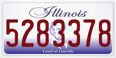 IL license plate 5283378