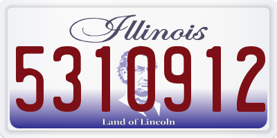 IL license plate 5310912