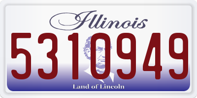 IL license plate 5310949