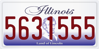 IL license plate 5631555