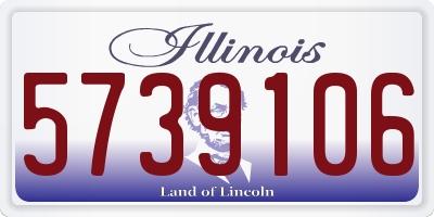 IL license plate 5739106