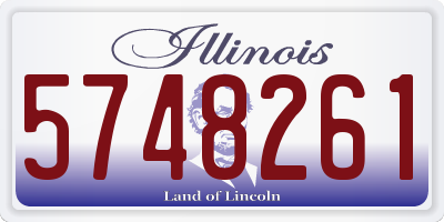 IL license plate 5748261