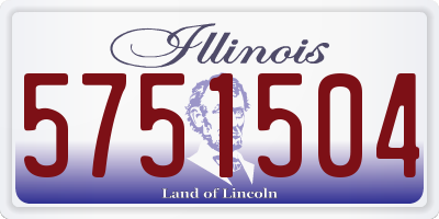 IL license plate 5751504