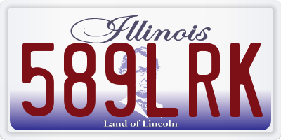 IL license plate 589LRK