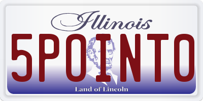 IL license plate 5POINT0